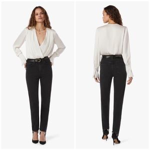 NEW Favorite Daughter The Evelyn High Rise Straight Stirrup Jeans